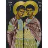 Click para ampliar. Pulsa en el nombre para ver la ficha. Homosexualidad - S. Sergio y S. Baco